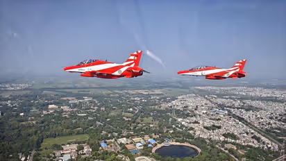 Indian Air Force gears up for grand flying display over Guwahati (Photo/ANI)