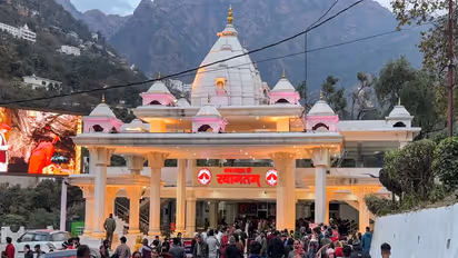 Visuals from Shri Mata Vaishnodevi Shrine (Photo/ANI)