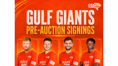 Heinrich Klaasen, David Miller, Azmatullah Omarzai and Blessing Muzarabani are Gulf Giants' pre-auction signings for World ILT20 season five (Photo: World ILT20)