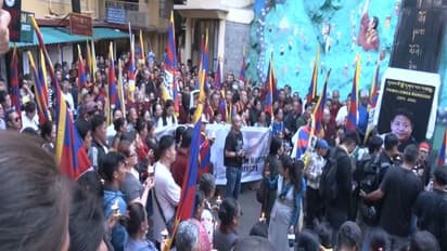 Candlelight vigils held in Dharamshala to mourn Tibetan activist death (Photo/ANI)