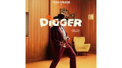 Poster of Digger (Image source: Tom Cruise's Instagram)