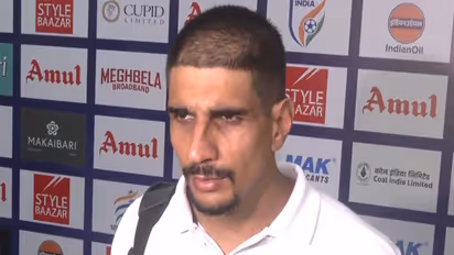Indian football team captain, Gurpreet Singh Sandhu. (Photo: ANI)