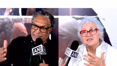 Actors Nasser, Nafisa Ali (Photo/ANI)