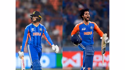 Abhishek Sharma and Tilak Varma. (Photo: ANI)