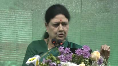 Expelled All India Anna Dravida Munnetra Kazhagam (AIADMK) leader VK Sasikala (Photo/ANI)