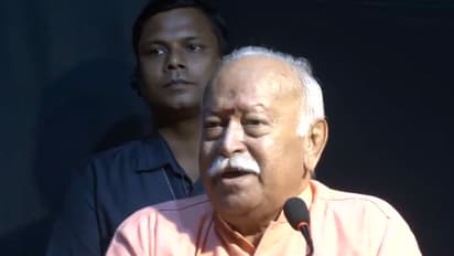 Rashtriya Swayamsevak Sangh chief Mohan Bhagwat (Photo/ANI)