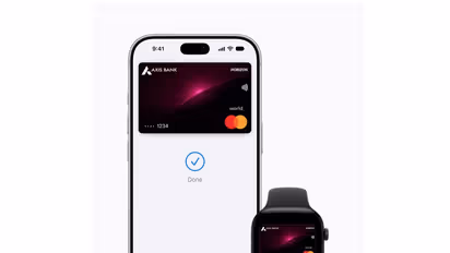 Axis Bank brings Apple Pay to Credit Card customers in India. (Photo-Apple)