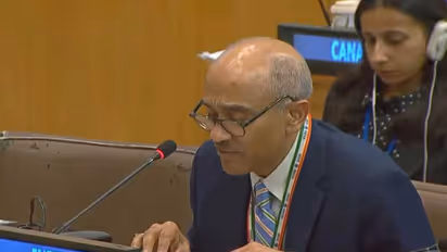India's Permanent Representative to the UN, Ambassador Harish Parvathaneni (Photo/X/@IndiaUNNewYork)