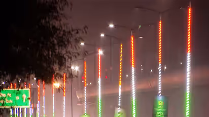 Visual from Delhi's Dhaula Kuan area (Photo/ANI)