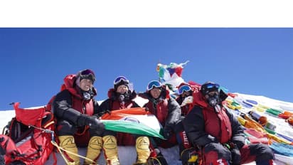 ITBP’s all-women expedition successfully summits Mt Everest (Photo/X/@ITBP_official)