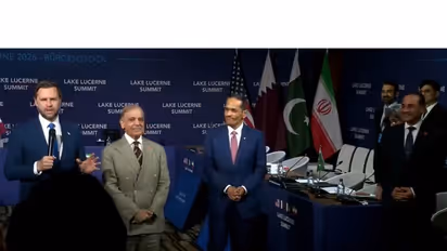 US Vice President JD Vance speaks during a media interaction in Switzerland. (Image Source: White House/YouTube)