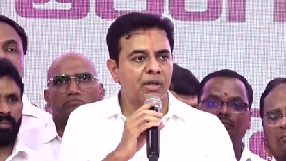 BRS working president KT Rama Rao (Photo/BRS)