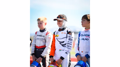 Indian racer Atiqa Mir shines on FIA Karting World Cup debut (Photo: FIA Karting World Cup)