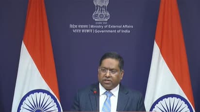 MEA Spokesperson Randhir Jaiswal (Photo/MEAYoutube)