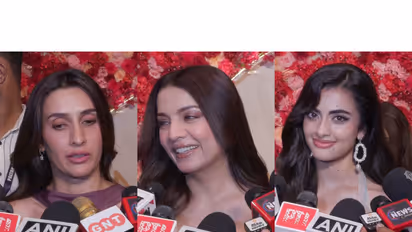 Pragya Kapoor, Celina Jaitly and Rhea Sangha (Photo/ANI)
