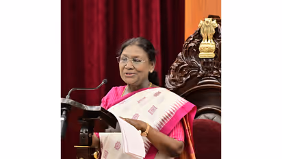 President of India,  Droupadi Murmu (Photo/ANI)