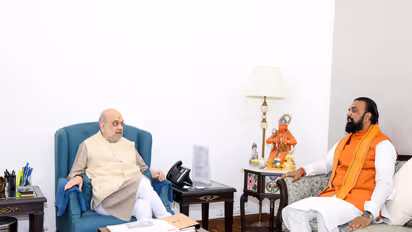 Bihar Deputy CM Samrat Choudhary meets Amit Shah(Photo/ANI /@HMOIndia)