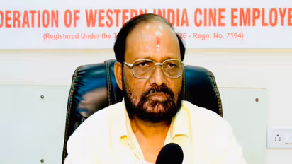 BN Tiwari, President of the Federation of Western India Cine Employees (Photo/ANI)
