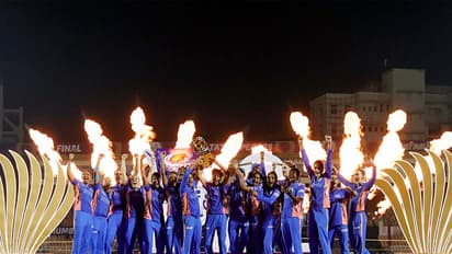 WPL champions Mumbai Indians. (Photo: ANI)