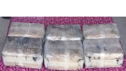 NCB seized 5.9 kg of Methamphetamine (Photo/Release)