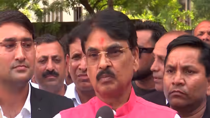 BCCI Chairman and Rajya Sabha MP Manan Kumar Mishra (File Photo/ANI)