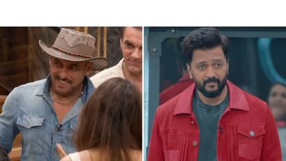 Salman Khan (L) Retiesh Deshmukh (R) (Photos/Amazon Prime/Netflix)