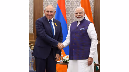Prime Minister Narendra Modi holds bilateral meeting with Armenian Prime Minister (Photo/X/@MEAIndia)