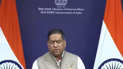 MEA offical spokesperson Randhir Jaiswal (Photo/Youtube@Ministry of External Affairs)