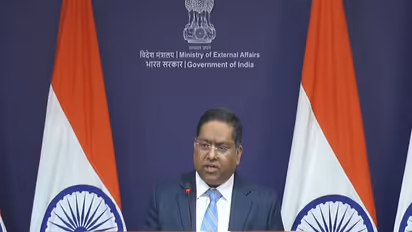 MEA Spokesperson Randhir Jaiswal (Photo/MEAYoutube)