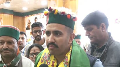 Himachal Pradesh Public Works and Urban Development Minister Vikramaditya Singh (Photo/ANI)