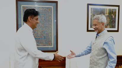 EAM S. Jaishankar meets Sri Lankan Opposition Leader Sajith Premadasa in New Delhi  (Photo:X/@DrSJaishankar)