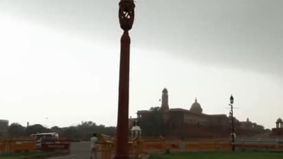 Visuals from New Delhi's Vijay Chowk (Photo/ANI)