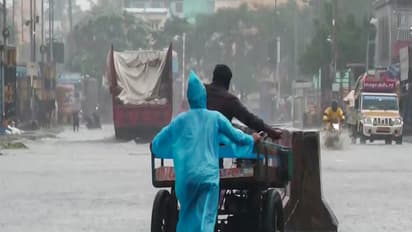 Heavy rainfall triggered by Cyclone Ditwah in Chennai (File Photo/ANI)