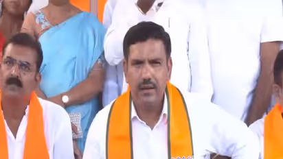 BJP Karnataka State President B Y Vijayendra (Photo/ANI)