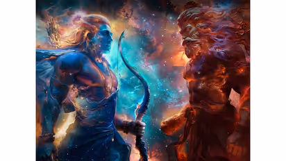 'Ramayana' poster (Photo/Instagram@iamnamitmalhotra)