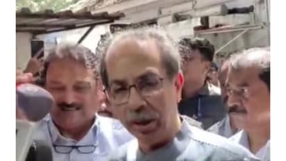 Shiv Sena (UBT) chief Uddhav Thackeray (Photo/ANI)