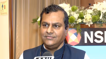 Balasubramaniam Venkataramani, Managing Director and CEO of NSE IX (Photo/ANI)