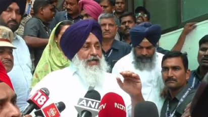 Akali Dal chief Sukhbir Singh Badal (Photo/ANI)