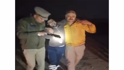 Accused arrested after encounter in Bulandshahr (Photo/ANI)