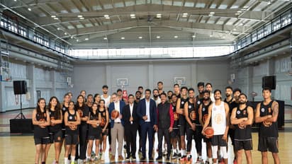 Basketball players (Photo: BFI)