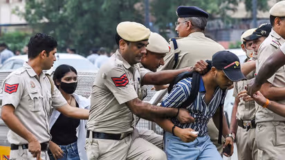 Police during CJP-led parliament march (File Photo/ANI)
