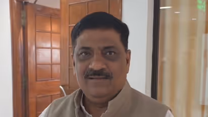 JD(U) Working President and Chairperson of the Parliamentary Standing Committee on Transport, Tourism and Culture, Sanjay Kumar Jha (Photo/ANI)