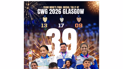 India clinched 39 medals at the CWG 2026 edition, including 13 Gold medals. (Photo: X/@mansukhmandviya)