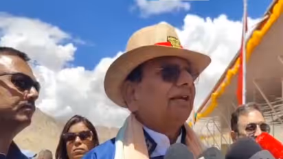 Ladakh LG, Vinai Kumar Saxena (Photo: ANI)