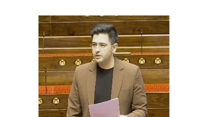 Aam Aadmi Party MP Raghav Chadha (Photo.ANI)