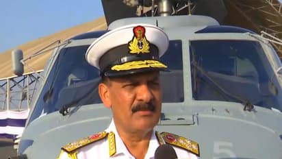 Indian Navy chief Admiral Dinesh Tripathi (Photo/ANI)