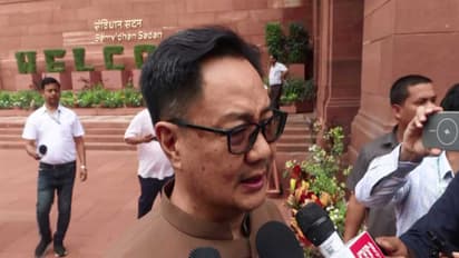 Union Parliamentary Affairs Minister Kiren Rijiju (Photo/ANI)
