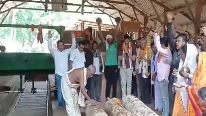 Preparations for Lord Jagannath Ghosha Yatra (Rath Yatra) have started (Photo/ANI)