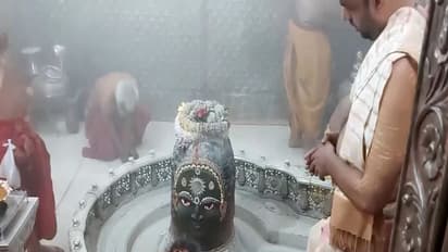 Bhasma Aarti performed at the Mahakaleshwar Jyotirlinga Temple in Ujjain. (Photo/ANI)