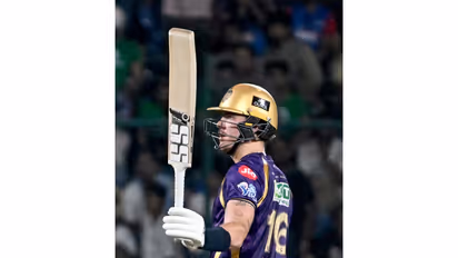Kolkata Knight Riders' Finn Allen (Photo/ANI)